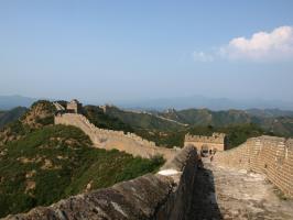 Jinshanling Great Wall Scene